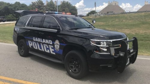 Garland police patrol car